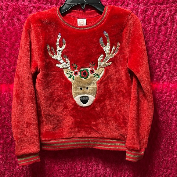 Reindeer Christmas fleece - Picture 1 of 2